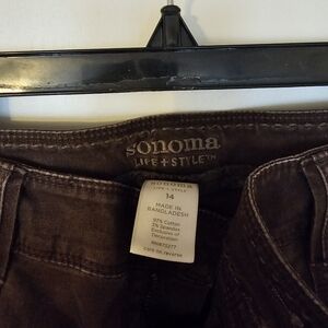 Sonoma Brown Jeans